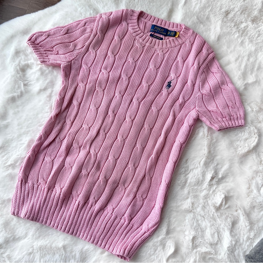 Polo Ralph Lauren Cable Knit Cotton Sweater